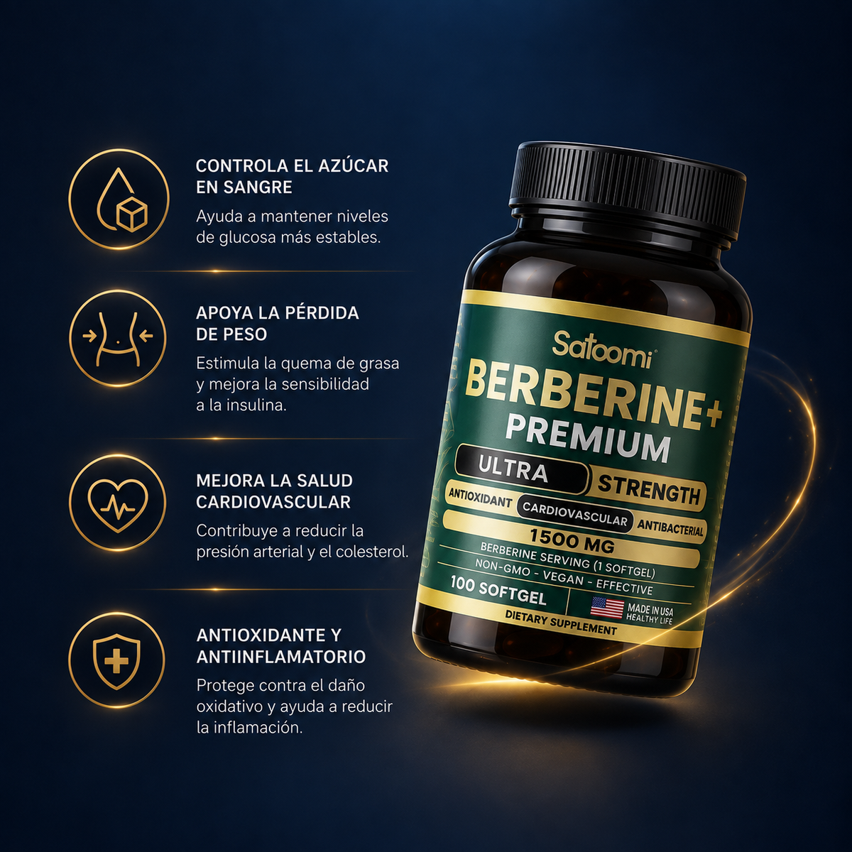 Berberine Premiun: Bienestar Metabólico