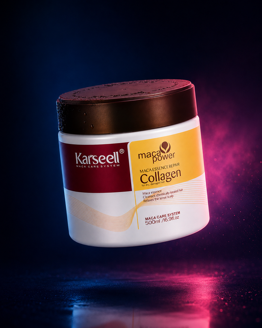 Karseell Maca Power: Colágeno Capilar: Adiós Resequedad, Hola Brillo